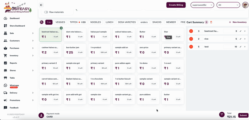 Purchase order Discount/Delivery Charges